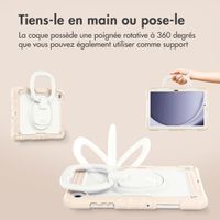 imoshion Coque tablette kidsproof Rugged Samsung Galaxy Tab A9 Plus - Rose clair