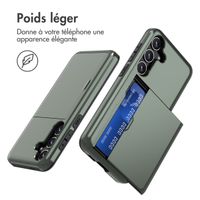 imoshion Coque arrière avec porte-cartes Samsung Galaxy S24 Plus - Vert foncé