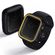 Uniq Moduo Coque Apple Watch avec Lunette interchangeable Apple Watch 4-9 / SE - 44/45 mm - Midnight (Black/Mustard)