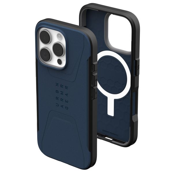 UAG Coque Civilian MagSafe iPhone 16 Pro - Mallard