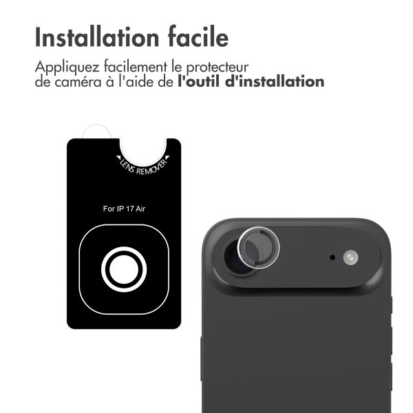 imoshion Protection d'objectif d'appareil photo (pack de 2) Apple iPhone Air - Transparent