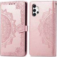 imoshion Etui de télephone Mandala Samsung Galaxy A32 (4G) - Rose Doré