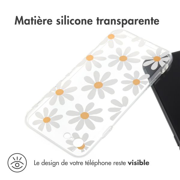 imoshion Coque Design Apple iPhone SE (2022 / 2020) / 8 / 7 - Daisy Flower