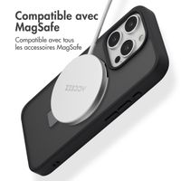 Accezz Coque Ring Stand avec MagSafe Apple iPhone 15 Pro - Noir