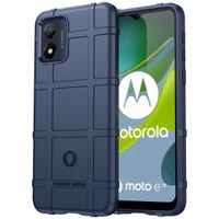 imoshion Coque Arrière Rugged Shield Motorola Moto E13 - Bleu foncé