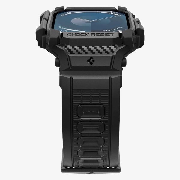 Spigen Coque Rugged Armor™ Pro Apple Watch Series 10 / 11 - 46 mm - Matte Black