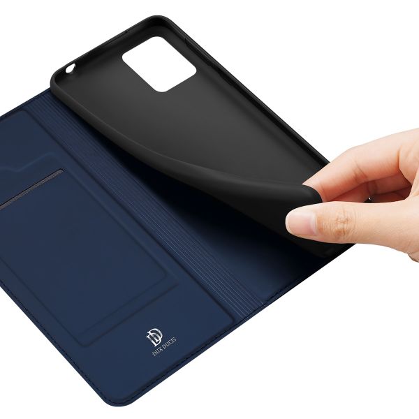 Dux Ducis Étui de téléphone Slim Motorola Moto E13 - Bleu foncé