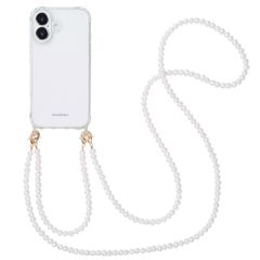 imoshion Coque avec dragonne + bracelet iPhone 16 - Perles