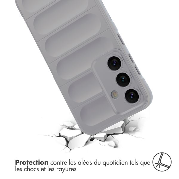 imoshion Coque arrière EasyGrip Samsung Galaxy S24 - Gris