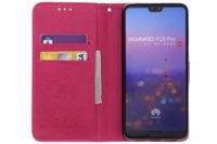 Etui de téléphone Fleurs de Trèfle Huawei 20 Pro - Rose