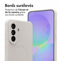 imoshion Coque Couleur avec MagSafe Samsung Galaxy A37 (5G) - Beige