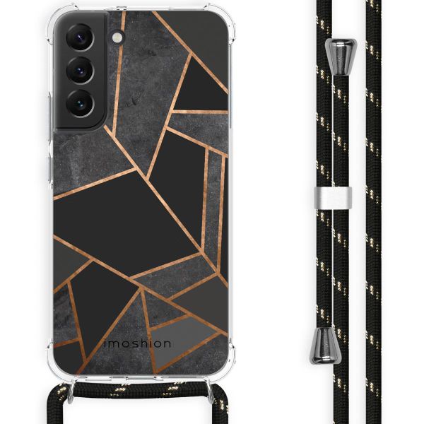 imoshion Coque Design avec cordon Samsung Galaxy S22 Plus - Black Graphic