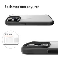 imoshion Coque Rugged Hybrid Apple iPhone 13 Pro Max - Noir / Transparent