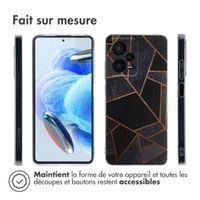 imoshion Coque Design Xiaomi Redmi Note 12 Pro - Black Graphic