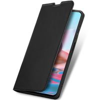 imoshion Étui de téléphone Slim Folio Redmi Note 10 (4G) / Note 10S - Noir