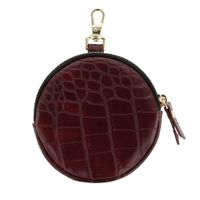 Selencia Nova Mini Pouch - Croco Burgundy