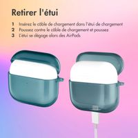 imoshion Coque Néon Apple AirPods 3 - Bleu Foncé