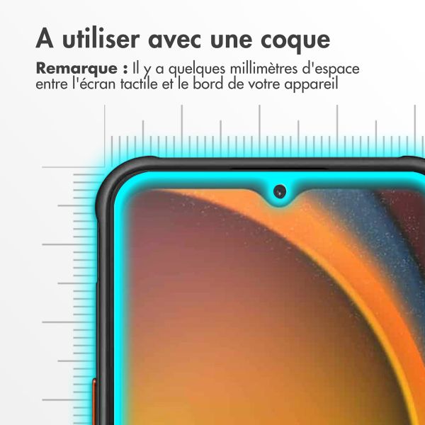 Accezz Protection d'écran en verre trempé Samsung Galaxy Xcover 7 - Transparent