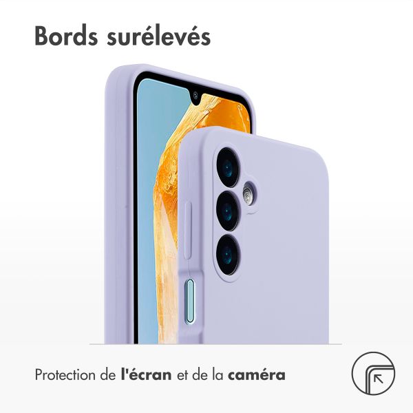 Accezz Coque Liquid Silicone Samsung Galaxy A16 - Violet