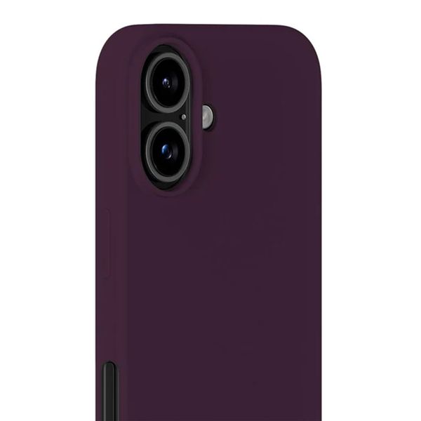 Holdit Coque Silicone Apple iPhone 16 - Deep Plum
