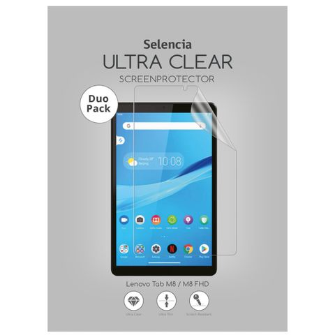 Selencia Protection d'écran Duo Pack Lenovo Tab M8 / M8 FHD