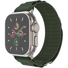 imoshion Bracelet en nylon Alpine Apple Watch Series 1 t/m 9 / SE (38/40/41 mm) | Series 10 / 11 (42 mm) - Vert