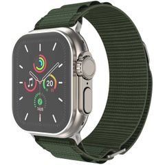 imoshion Bracelet en nylon Alpine Apple Watch Series 1 á 9 / SE (38/40/41 mm) | Series 10 (42 mm) - Vert