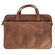 Accezz Leather Sac ordinateur 16 pouces - Cognac