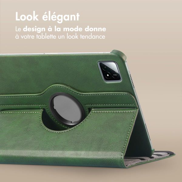 imoshion Coque tablette rotatif à 360° Xiaomi Pad 6S Pro 12.4 - Vert