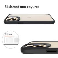 imoshion Coque Rugged Hybrid Apple iPhone 12 Pro Max - Noir / Transparent