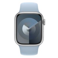 Apple Bracelet Sport Apple Watch Series 1 t/m 9 / SE (38/40/41 mm) | Series 10 / 11 (42 mm) - Taille M/L - Light Blue