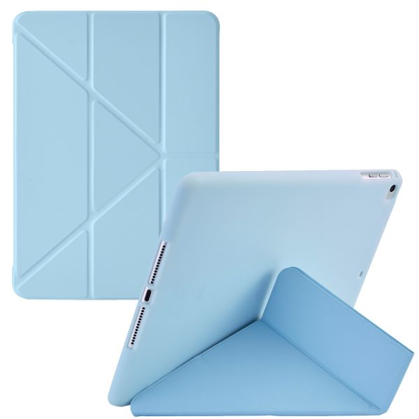 imoshion Coque tablette Origami iPad 6 (2018) / 5 (2017) / Air 2 (2014) / Air 1 (2013) - Bleu clair