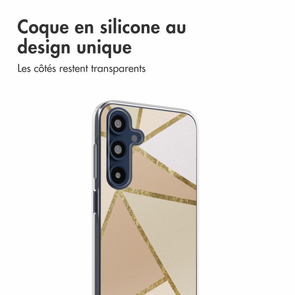 imoshion Coque design pour Samsung Galaxy A16 - Graphic Beige