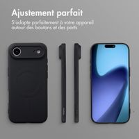 imoshion Coque Couleur avec MagSafe Apple iPhone Air - Noir