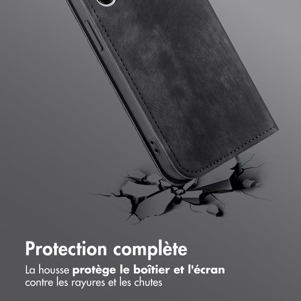 imoshion Étui de téléphone portefeuille Slim Samsung Galaxy A17 (5G) - Noir