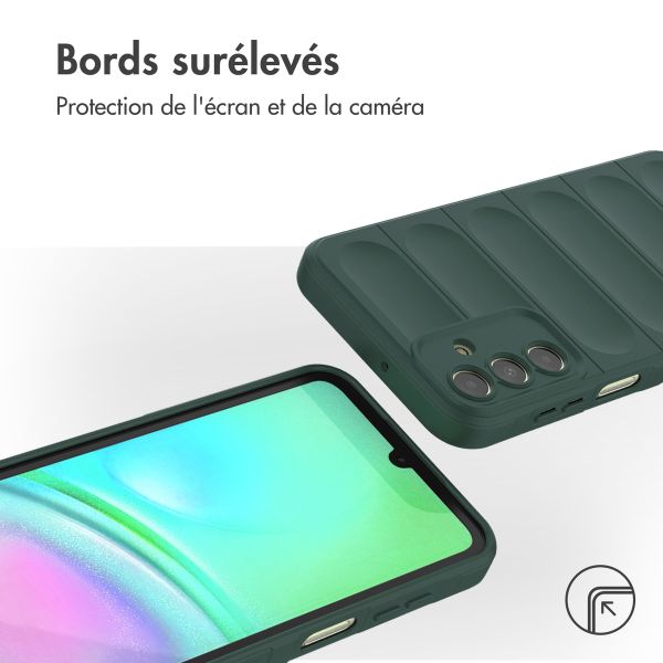 imoshion Coque arrière EasyGrip Samsung Galaxy A15 (5G/4G) - Vert foncé