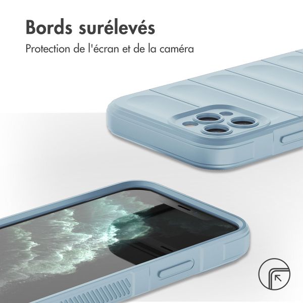 imoshion Coque arrière EasyGrip iPhone 11 Pro - Bleu clair