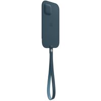 Apple Sacoche en cuir MagSafe Apple iPhone 12 Mini - Baltic Blue
