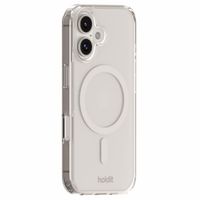 Holdit Coque MagSafe Apple iPhone 16 - Transparent / White