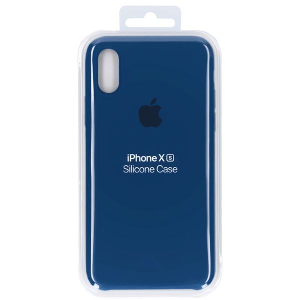 Apple Coque en silicone iPhone Xs / X - Blue Horizon