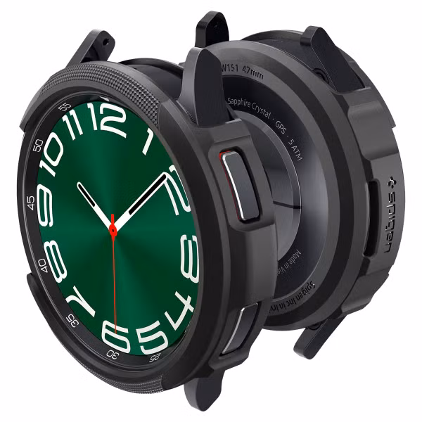 Spigen Coque Liquid Air™ Pro Samsung Galaxy Watch 6 Classic - 47 mm - Matte Black