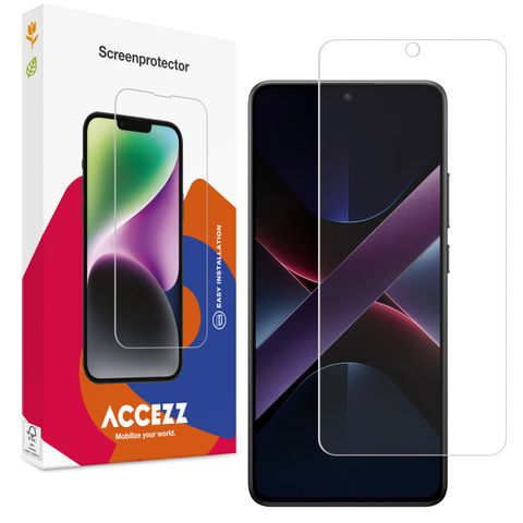 Accezz Protection d'écran en verre trempé Xiaomi Poco X7 Pro