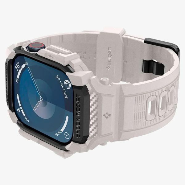 Spigen Coque Rugged Armor™ Pro Apple Watch Series 10 / 11 - 46 mm - Dune Beige