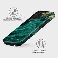 Burga Coque arrière Tough iPhone 16 Pro - Emerald Pool