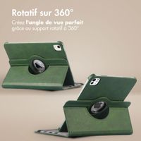 imoshion Coque tablette rotatif à 360° iPad Air 13 pouces (2025) M3 / (2024) M2 - Vert