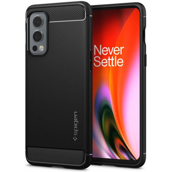 Spigen Coque Rugged Armor OnePlus Nord 2 - Noir