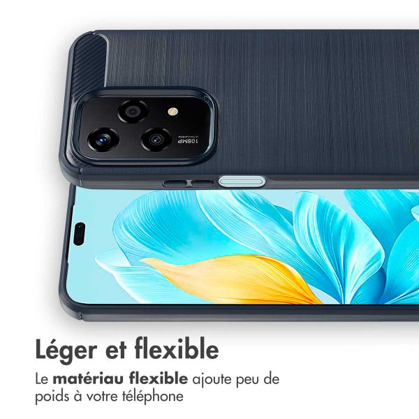 imoshion Coque Brushed Honor 200 Lite - Bleu foncé