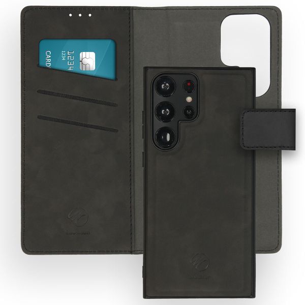 imoshion Etui de télephone luxe 2-en-1 amovible Samsung Galaxy S23 Ultra - Noir