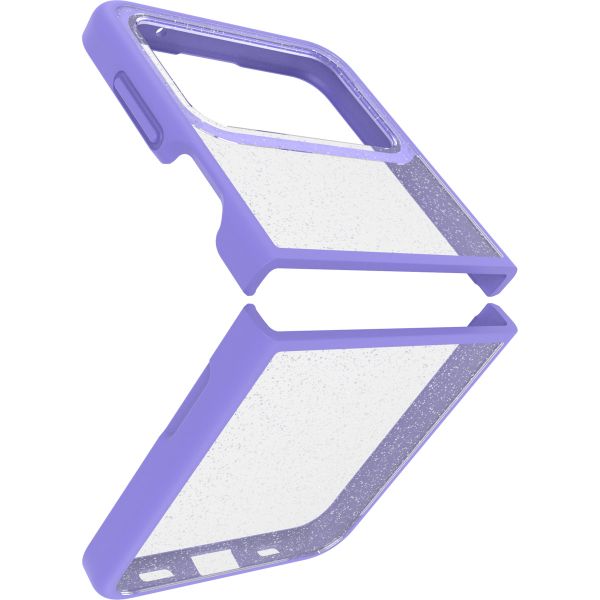 OtterBox Coque arrière Thin Flex pour le Samsung Galaxy Flip 4 - Transparent/Violet