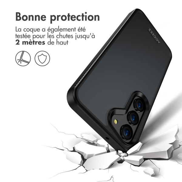 Accezz Coque Givrée Robuste Samsung Galaxy S23 - Noir